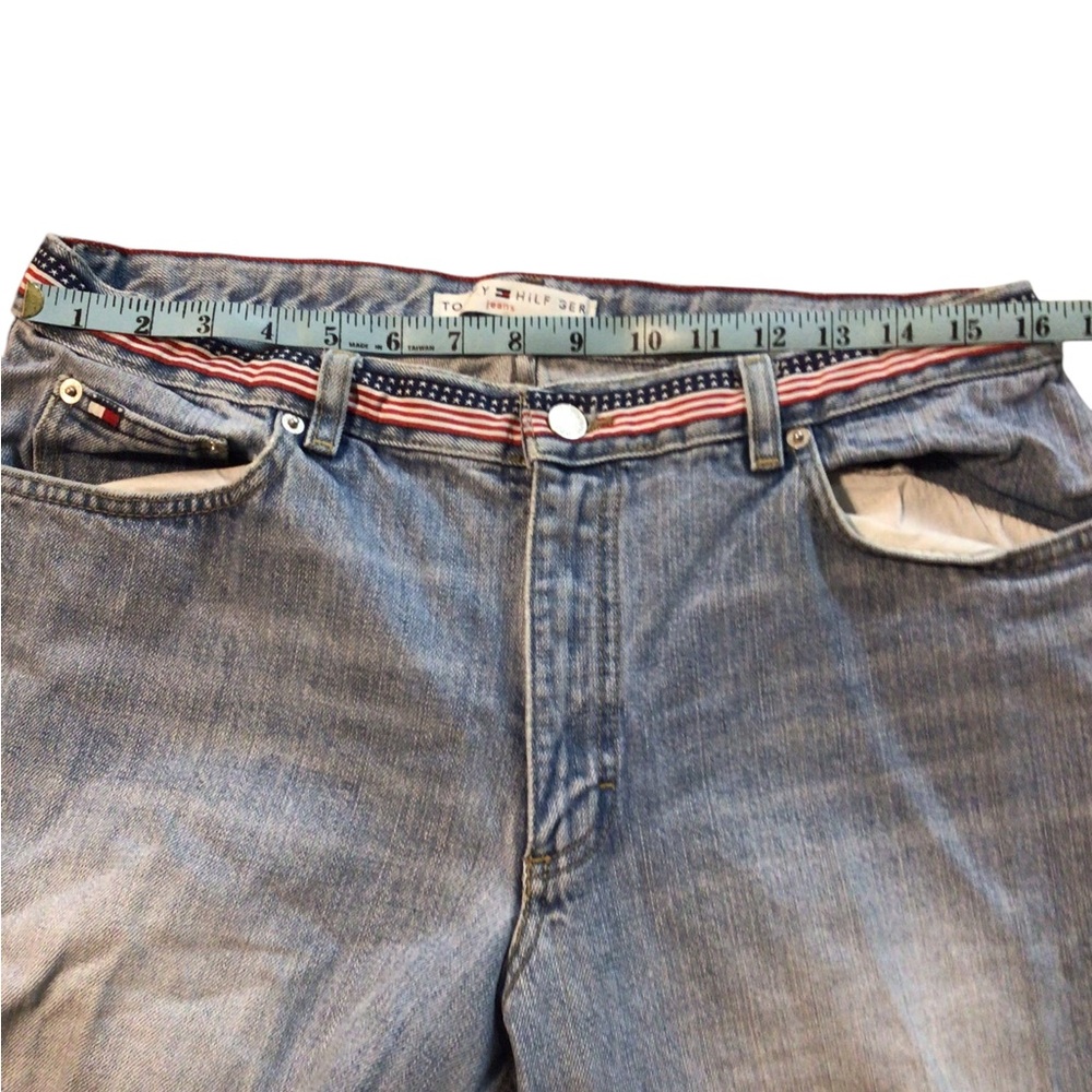 Tommy Hilfiger Jeans Size 12 Y2K Streetwear Straight Leg Vintage? - Picture 3 of 13
